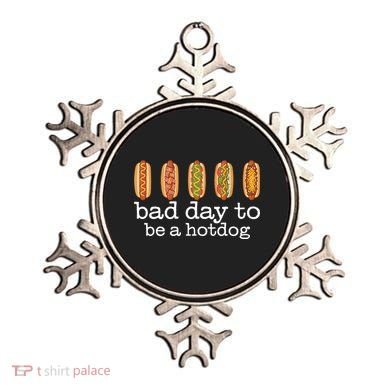 Hot Dog Bad Day To Be A Hotdog Ornament