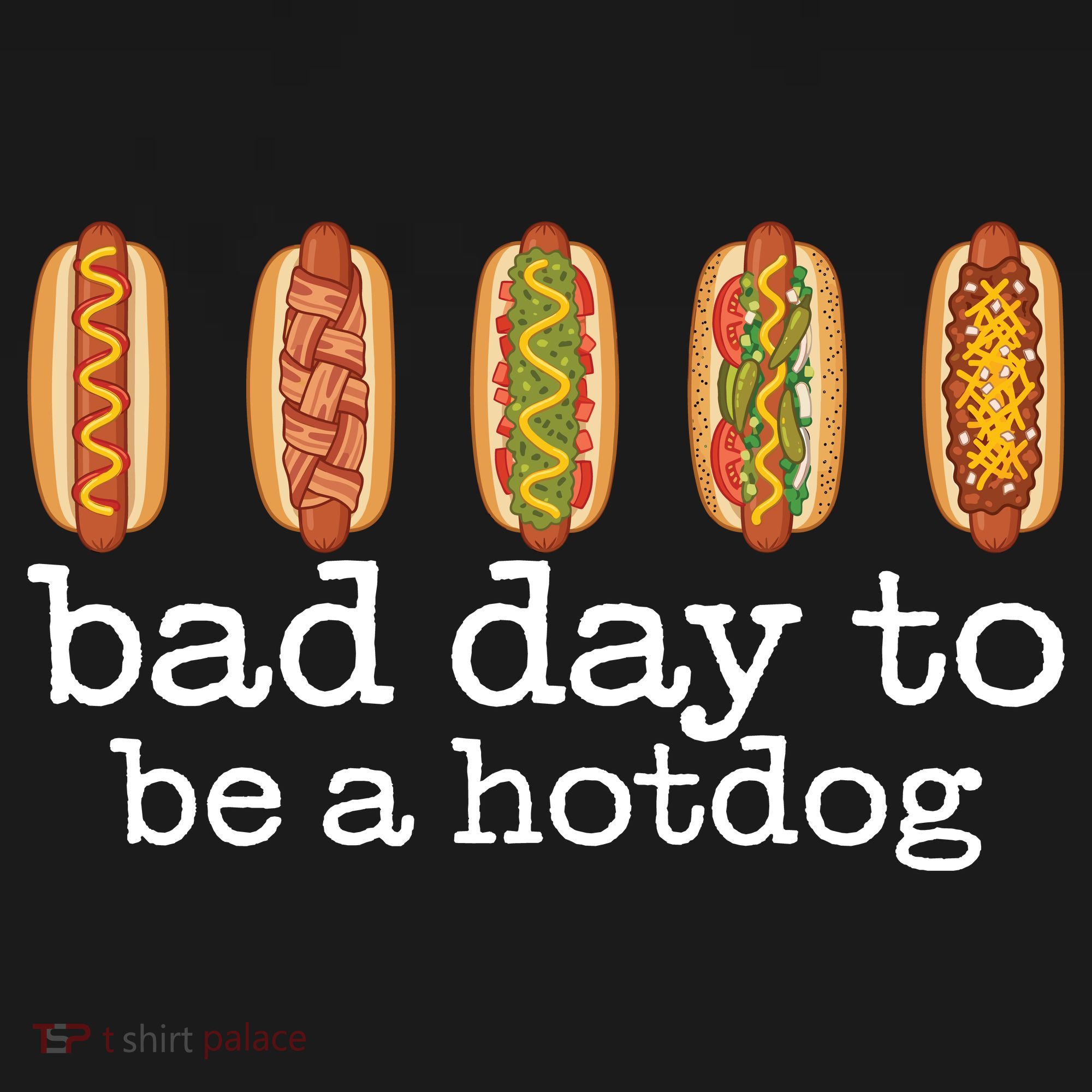 Hot Dog Bad Day To Be A Hotdog Baby Bodysuit