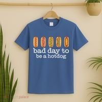 Hot Dog Bad Day To Be A Hotdog T-Shirt thumb 2