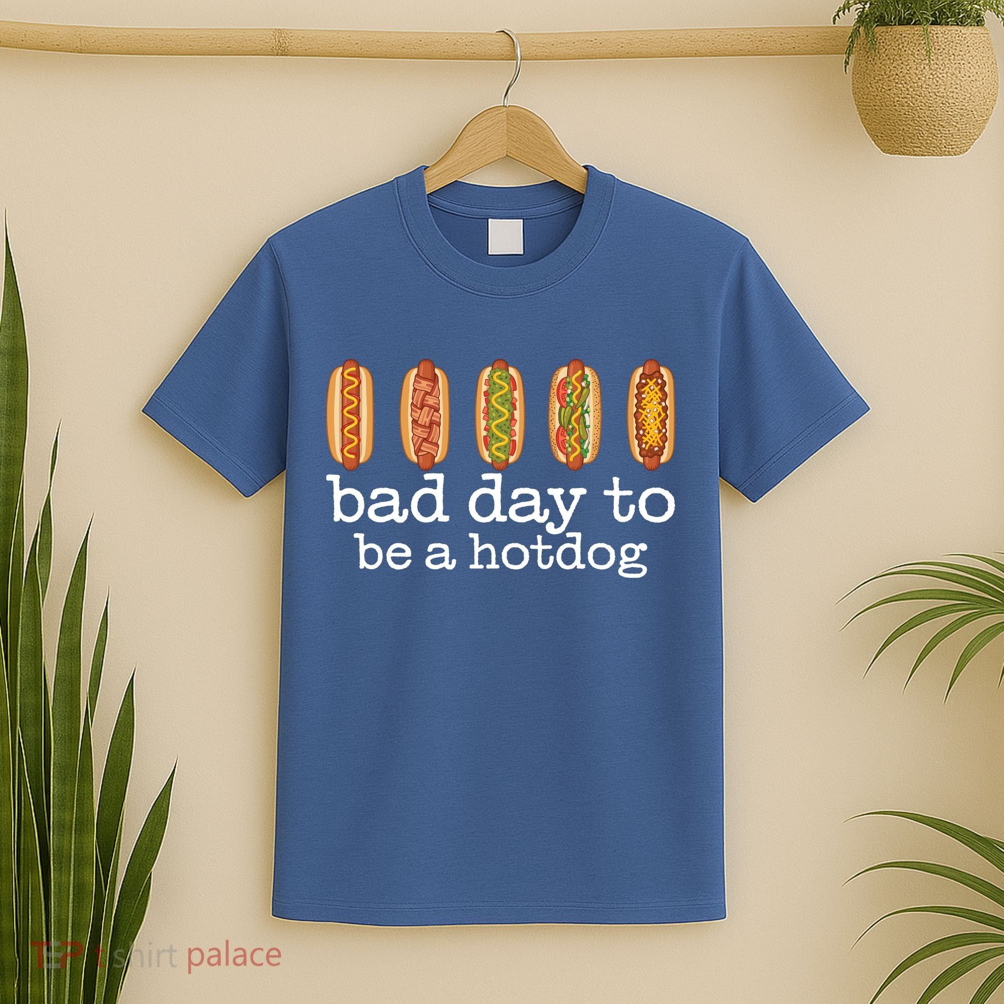 Hot Dog Bad Day To Be A Hotdog T-Shirt