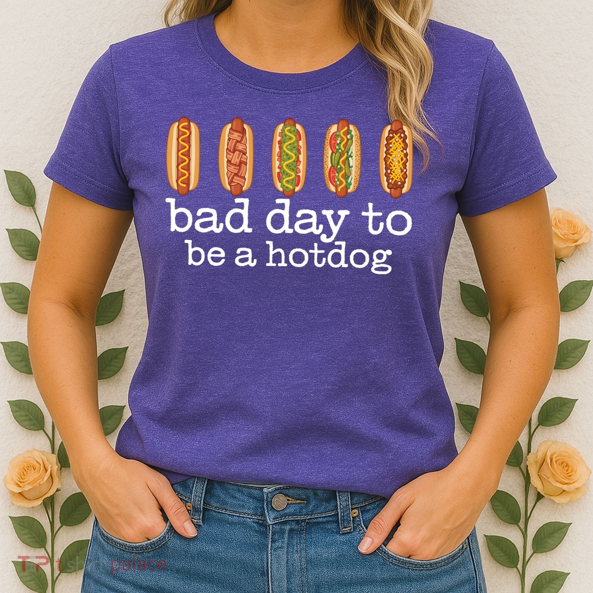 Hot Dog Bad Day To Be A Hotdog Women's T-Shirt