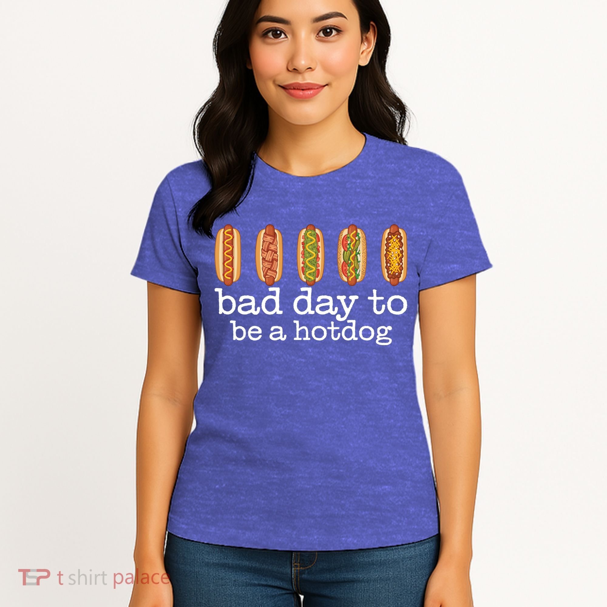 Hot Dog Bad Day To Be A Hotdog Women's T-Shirt