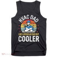 HVAC Dad But Cooler Funny HVAC Technician Father Tank Top thumb 0