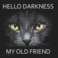 Hello Darkness Black Cat My Old Friend Women's Sweatshirt thumb 2