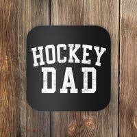 Hockey Dad Classic Bold Font FatherS Day Daddy Coaster thumb 0