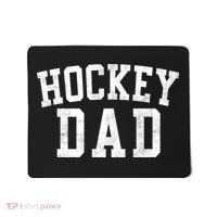 Hockey Dad Classic Bold Font FatherS Day Daddy Mousepad thumb 0