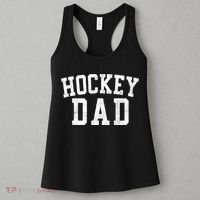 Hockey Dad Classic Bold Font FatherS Day Daddy Women's Tank Top thumb 3