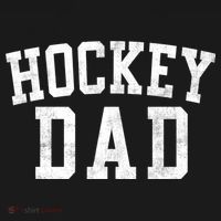 Hockey Dad Classic Bold Font FatherS Day Daddy Visor thumb 3