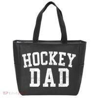 Hockey Dad Classic Bold Font FatherS Day Daddy Tote Bag thumb 0