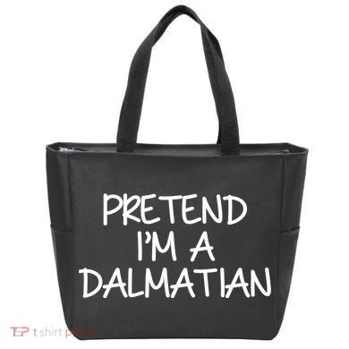 Halloween Dalmatian Costume Tote Bag