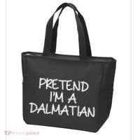 Halloween Dalmatian Costume Tote Bag thumb 3