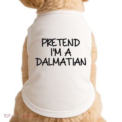 Halloween Dalmatian Costume Doggie Tank