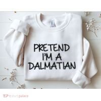 Halloween Dalmatian Costume Sweatshirt thumb 2