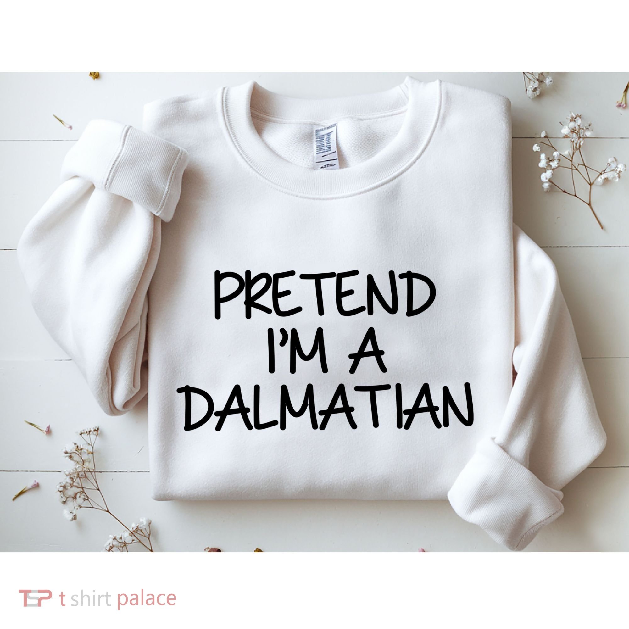 Halloween Dalmatian Costume Sweatshirt