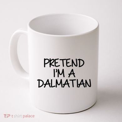 Halloween Dalmatian Costume Coffee Mug