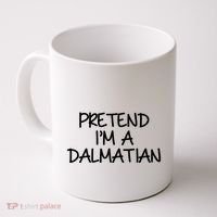 Halloween Dalmatian Costume Coffee Mug thumb 0
