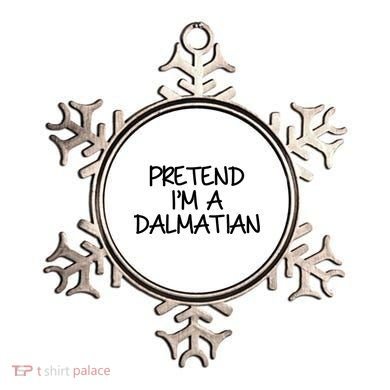 Halloween Dalmatian Costume Ornament