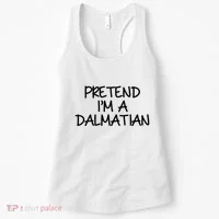 Halloween Dalmatian Costume Women's Tank Top thumb 0