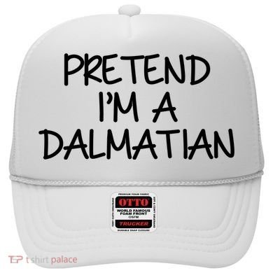 Halloween Dalmatian Costume Hat