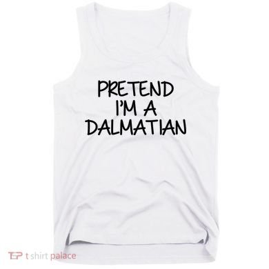 Halloween Dalmatian Costume Tank Top