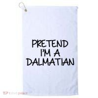 Halloween Dalmatian Costume Golf Towel thumb 0