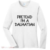 Halloween Dalmatian Costume Women's Long Sleeve Shirt thumb 0