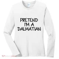 Halloween Dalmatian Costume Women's Long Sleeve Shirt thumb 0