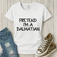 Halloween Dalmatian Costume Women's T-Shirt thumb 3