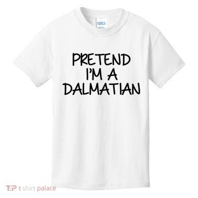 Halloween Dalmatian Costume Kids T-Shirt