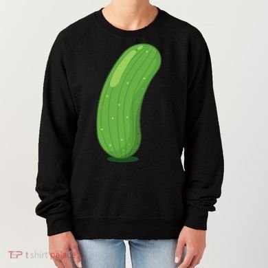 Halloween Diy Cucumber Pickle Veggie Costume Women's Sweatshirt