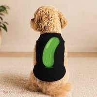 Halloween Diy Cucumber Pickle Veggie Costume Doggie Tank thumb 2