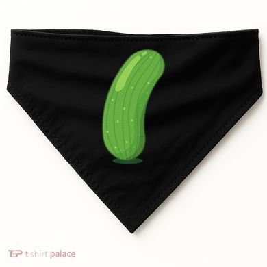Halloween Diy Cucumber Pickle Veggie Costume USA-Made Doggie Bandana