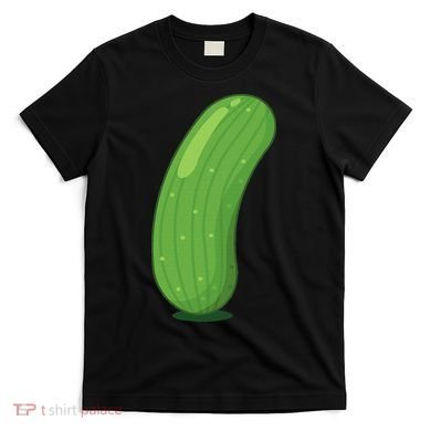Halloween Diy Cucumber Pickle Veggie Costume T-Shirt