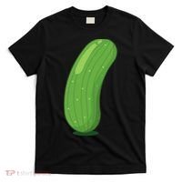 Halloween Diy Cucumber Pickle Veggie Costume T-Shirt thumb 0