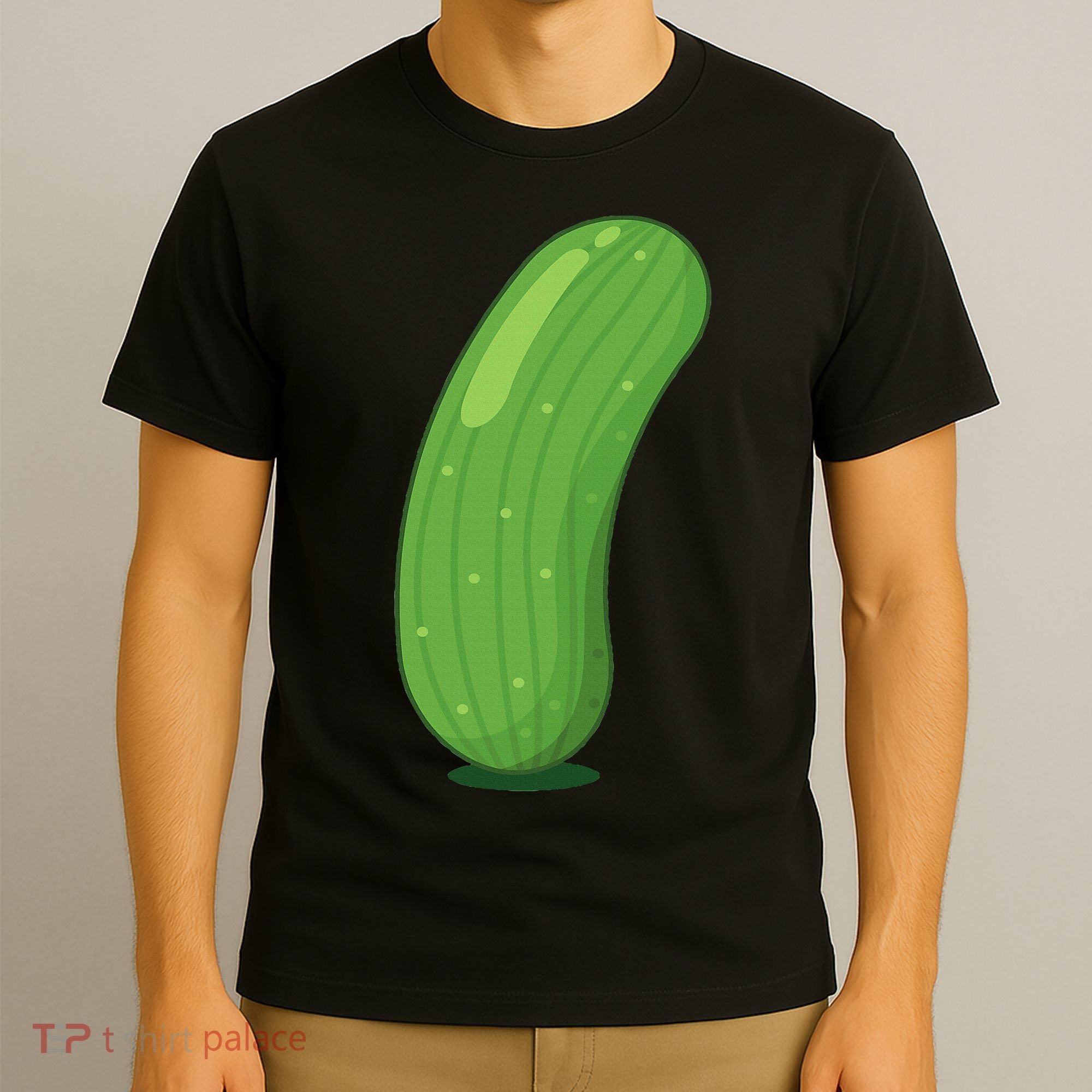 Halloween Diy Cucumber Pickle Veggie Costume T-Shirt