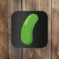 Halloween Diy Cucumber Pickle Veggie Costume Coaster thumb 0