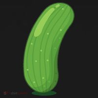 Halloween Diy Cucumber Pickle Veggie Costume Coaster thumb 2