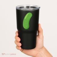 Halloween Diy Cucumber Pickle Veggie Costume Tumbler thumb 2