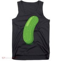 Halloween Diy Cucumber Pickle Veggie Costume Tank Top thumb 0