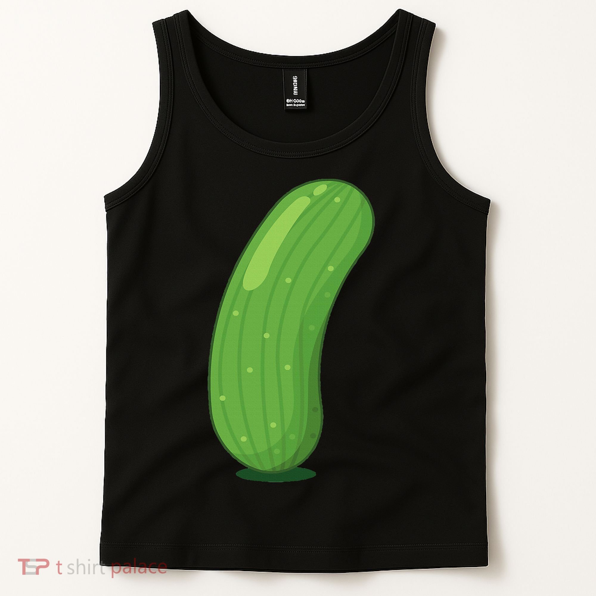Halloween Diy Cucumber Pickle Veggie Costume Tank Top