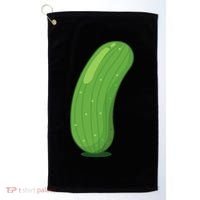 Halloween Diy Cucumber Pickle Veggie Costume Golf Towel thumb 0