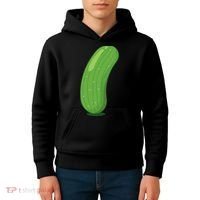 Halloween Diy Cucumber Pickle Veggie Costume Kids Hoodie thumb 4