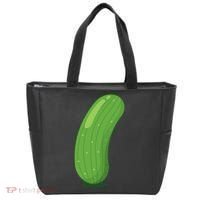 Halloween Diy Cucumber Pickle Veggie Costume Tote Bag thumb 0