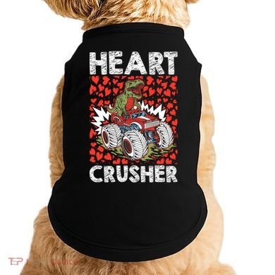 Heart Dinosaur Crusher Valentines Day Tgiftrex Riding Car Gift Doggie Tank