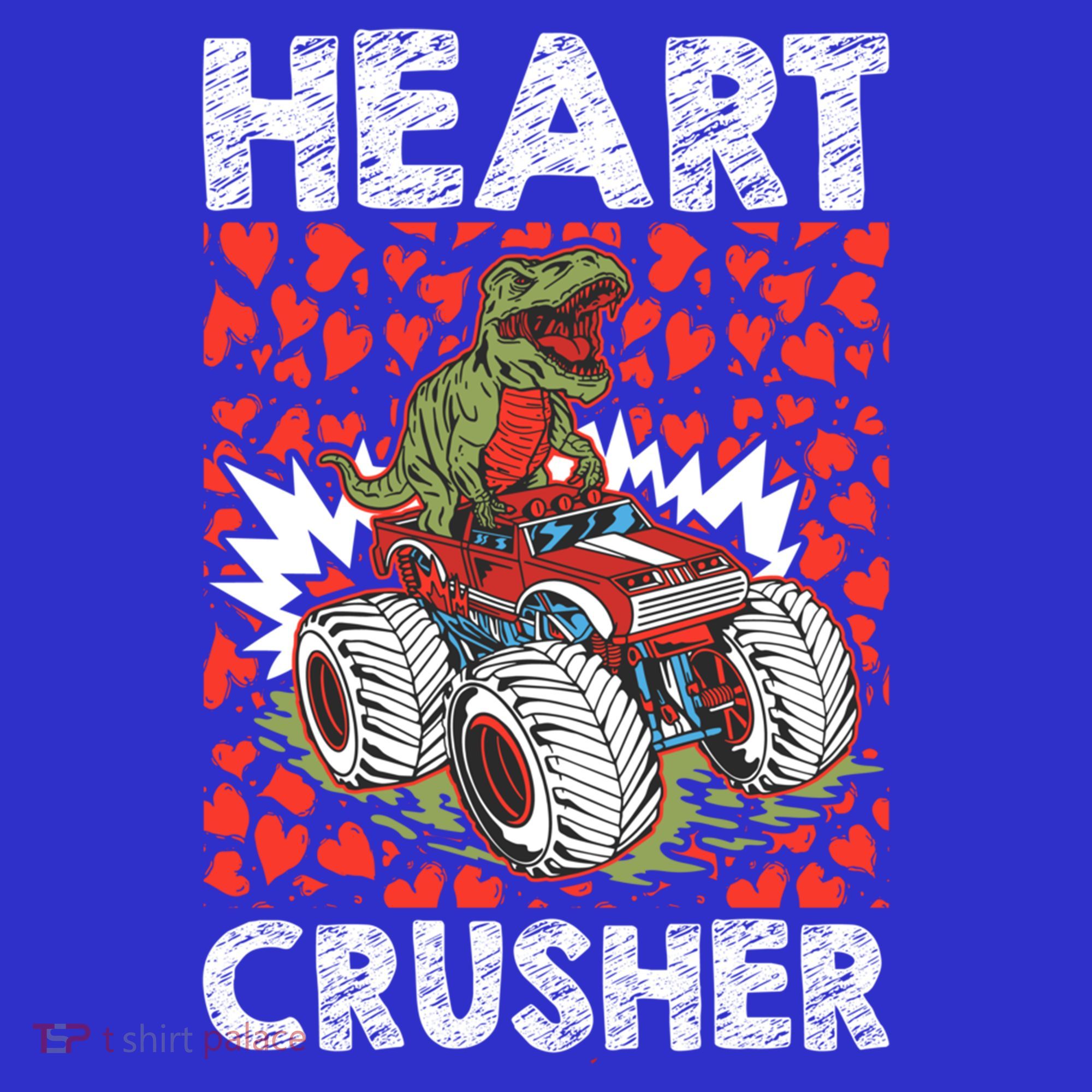 Heart Dinosaur Crusher Valentines Day Tgiftrex Riding Car Gift Coaster