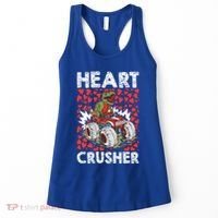 Heart Dinosaur Crusher Valentines Day Tgiftrex Riding Car Gift Women's Tank Top thumb 0