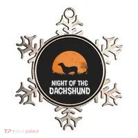 Halloween Dachshund Costume Gift Moon Funny Halloween Ornament thumb 0