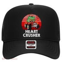 Heart Dinosaur Crusher Valentines Day Tmeaningful Giftrex Riding Car Gift Hat thumb 0