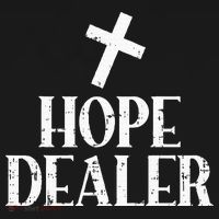 Hope Dealer Cross God Jesus Faith Religious Christian Gift Women's Hoodie thumb 2
