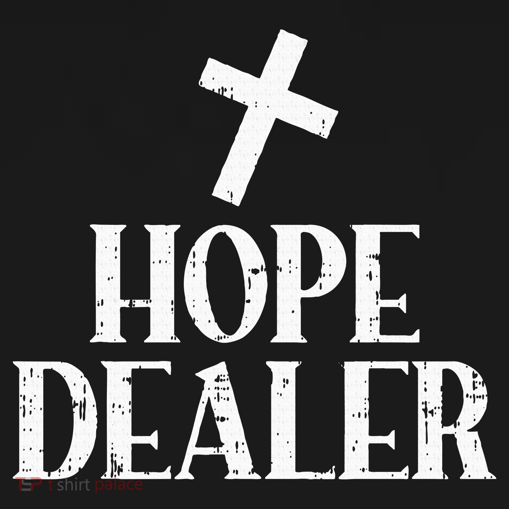 Hope Dealer Cross God Jesus Faith Religious Christian Gift Women's Tank Top